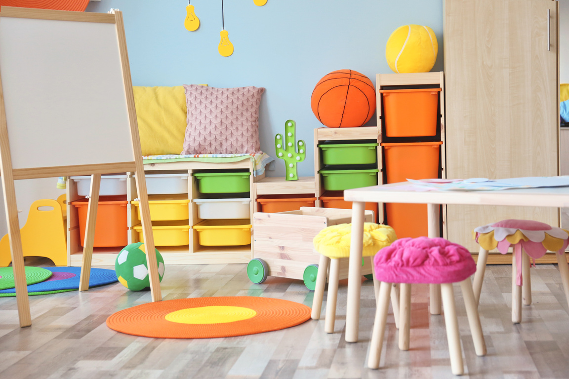 A Colorful Preschool Classroom
